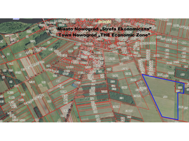 Nowogród „Strefa Ekonomiczna” działka nr. 560/5, 2,3742 ha 2 PU