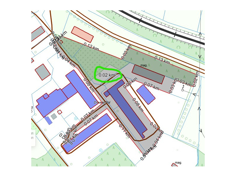 Kleszczele Teren przemysłowy zabudowany o pow. 2 ha - 2 hale produkcyjne na sprzedaż lub wynajem