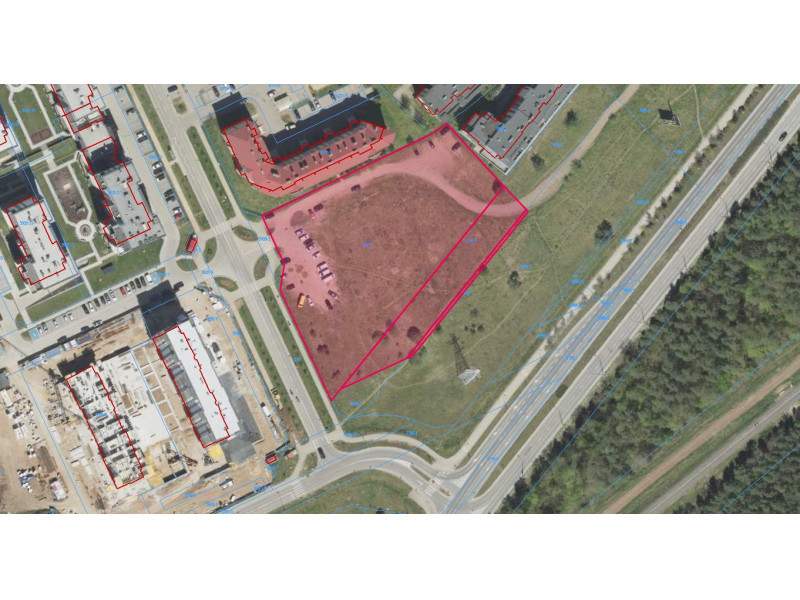 Ełk, ul. Kolbego/Grajewska, działki 3906/5, 3906/8 i 3919/1