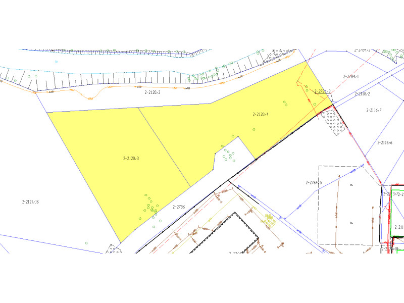 Ełk, ul. Złota, działka 2120/4, pow. 0.8075 ha
