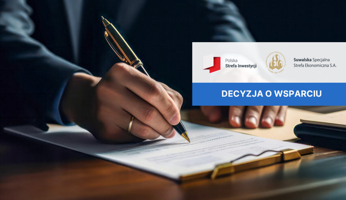 Suwalska Specjalna Strefa Ekonomiczna S.A. wydała decyzje o wsparciu trzem podlaskim przedsiębiorcom