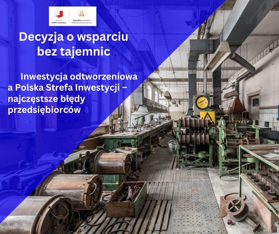 Charakter odtworzeniowy inwestycji – dlaczego nie kwalifikuje się do wsparcia w PSI?