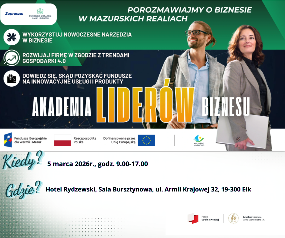 Akademia Liderów Biznesu – Ełk, 05.03.2026 r.