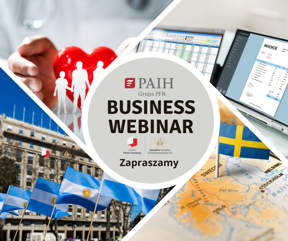 SSSE S.A. & PAIH zapraszają na webinaria – luty 2026 / Przetargi publiczne w Chorwacji i Słowenii / Polskie Mosty Technologiczne / Francuski rynek motoryzacyjny / Targi SIAM 2026 – Maroko