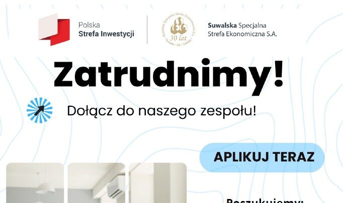 Zatrudnimy! Dołącz do naszego zespołu