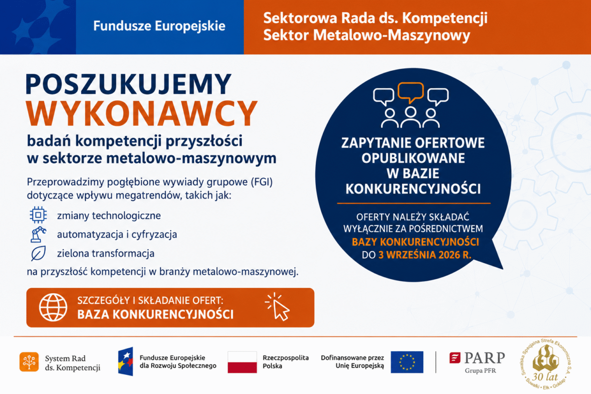 Poszukujemy wykonawcy badania kompetencji przyszłości