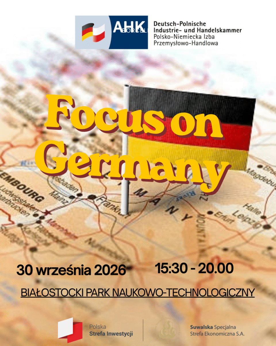 Spotkanie z cyklu Focus on Germany -Białystok, 30 września 2026 r.