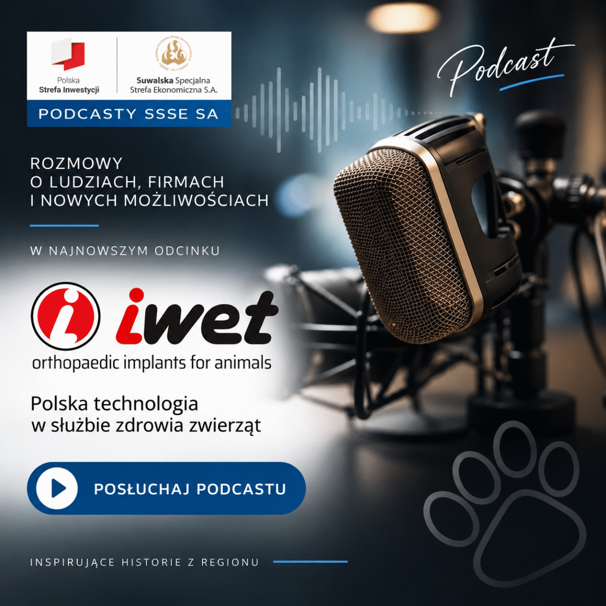 Polska myśl technologiczna w służbie weterynarii. Zapraszamy do wysłuchania podcastu z firmą IWET