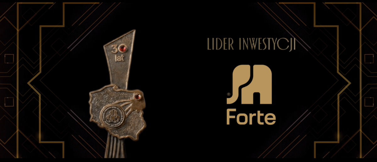 Grupa FORTE S.A. laureatem tytułu „Lider Inwestycji” podczas jubileuszu 30-lecia Suwalskiej Specjalnej Strefy Ekonomicznej
